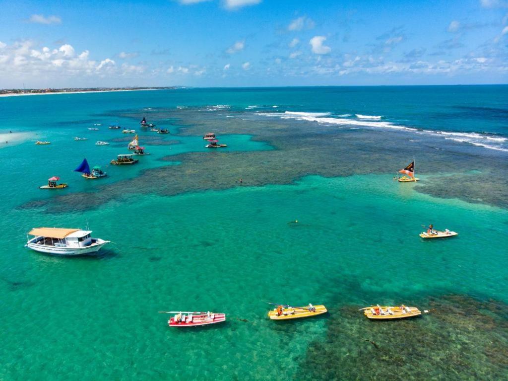 Resort Beira Mar Em Porto De Galinhas - Cupe Beach Living Buitenkant foto