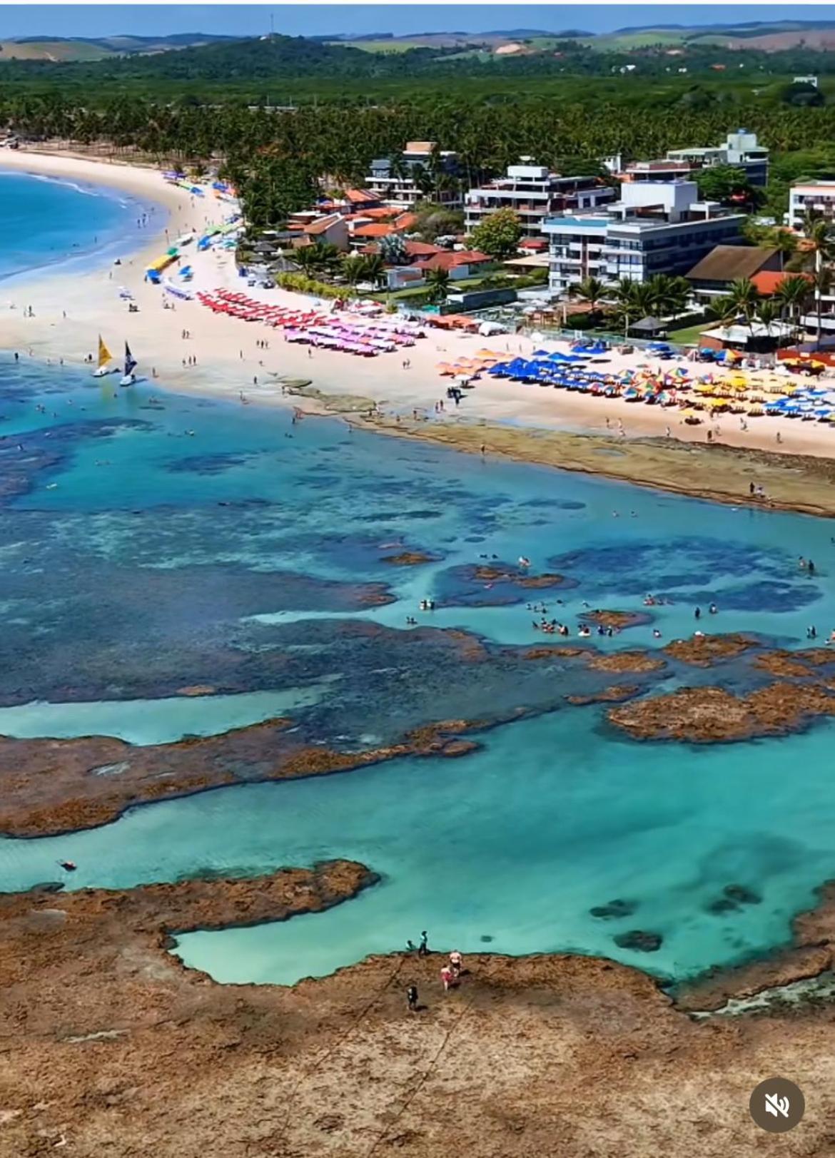 Resort Beira Mar Em Porto De Galinhas - Cupe Beach Living Buitenkant foto
